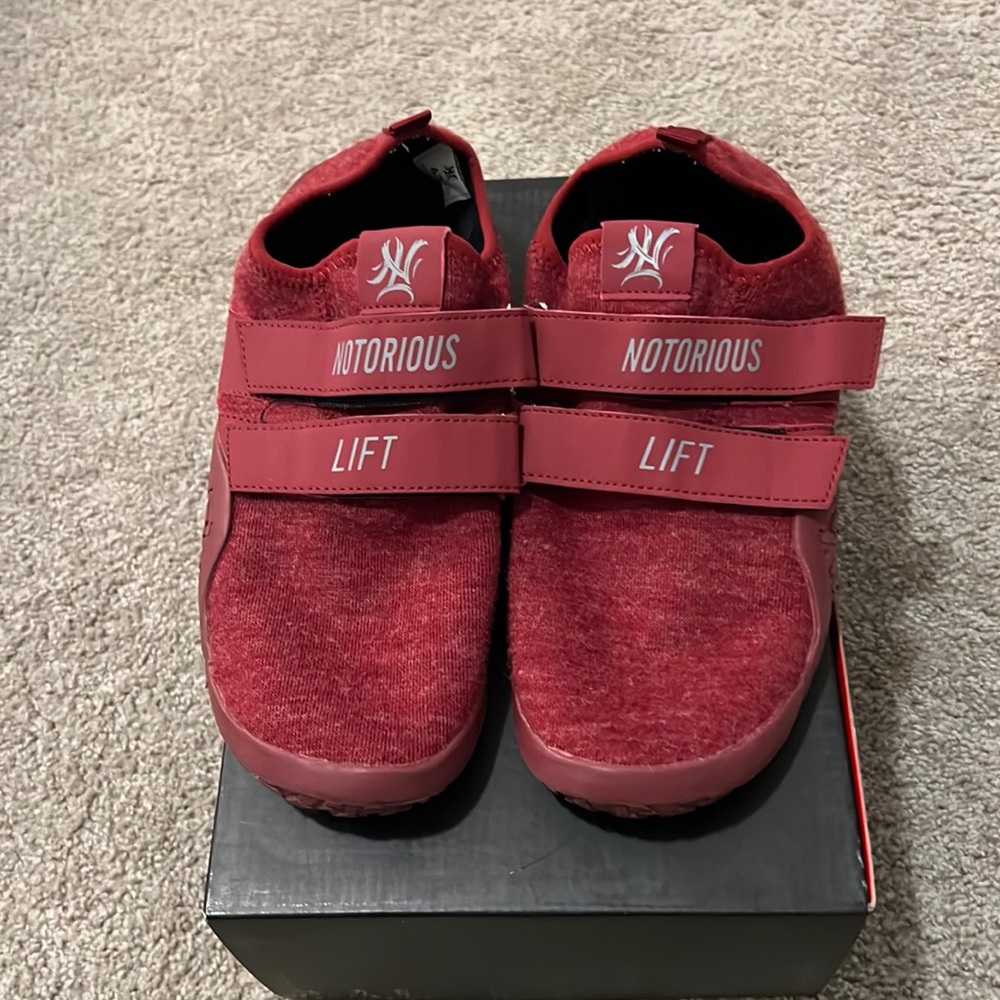 Notorious Lift Sumo Sole Gen 2: Burgundy. Size EU 43 (9.5-10)